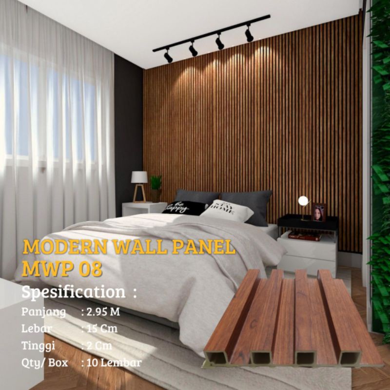 Jual Wpc Wallpanel Wallpanel D Wpc Kisi Kisi Wpc Hiasan Dinding Shopee Indonesia