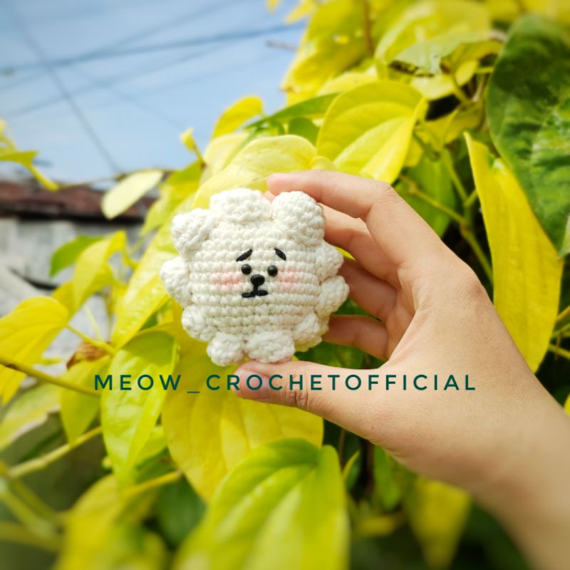 Jual RJ Amigurumi BT21 Boneka Rajut Mini BT21 K-pop BTS | Shopee Indonesia