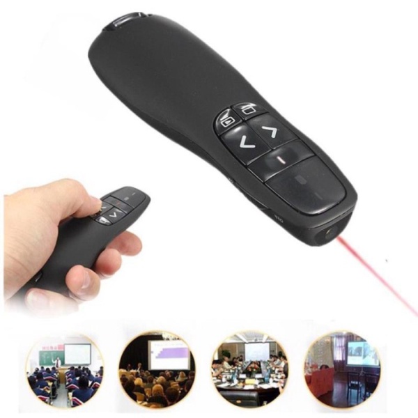 Jual Jual Remote Laser Pointer Presenter Wireless Pointer Merah 2.4Ghz ...