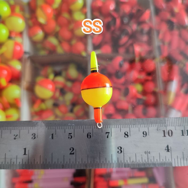 Jual Pelampung Pancing Atom Polycound SS S M L XL | Shopee Indonesia