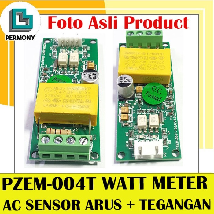 Jual Promo Pzem 004t Energy Watt Meter Sensor Current Voltage Pzem004t