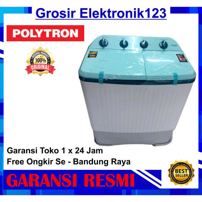 Jual MESIN CUCI POLYTRON 2 TABUNG 7366 - 7KG | Shopee Indonesia