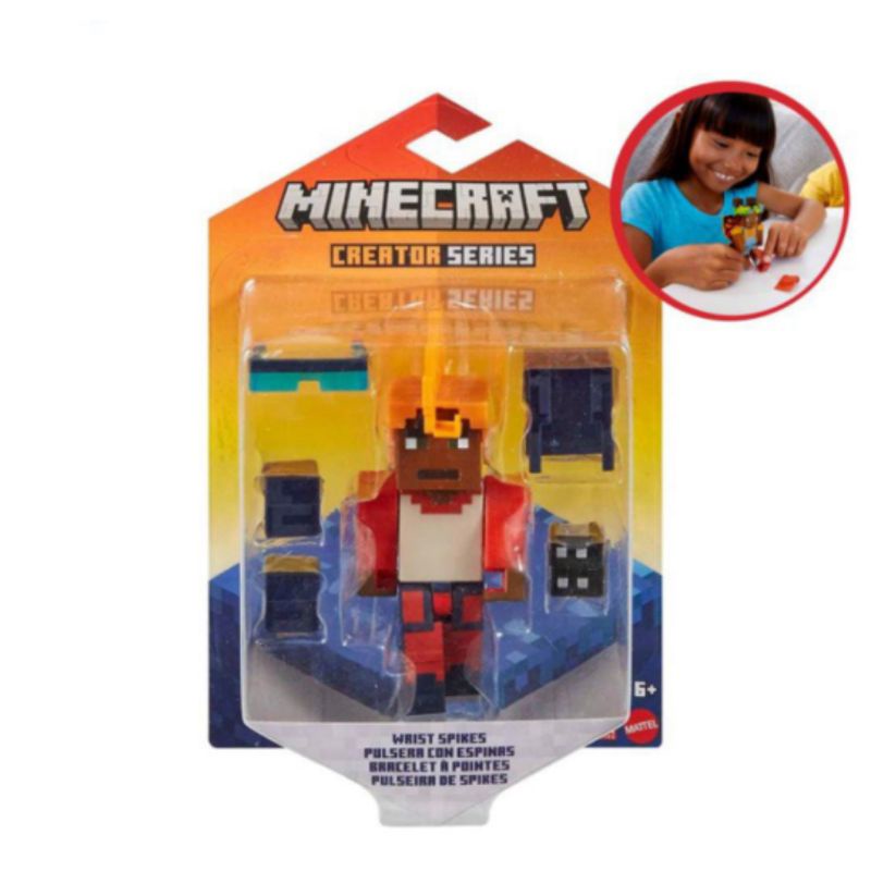 Jual Mainan Anak Minecraft The Movie Creator Series Wrist Spikes Figure ...