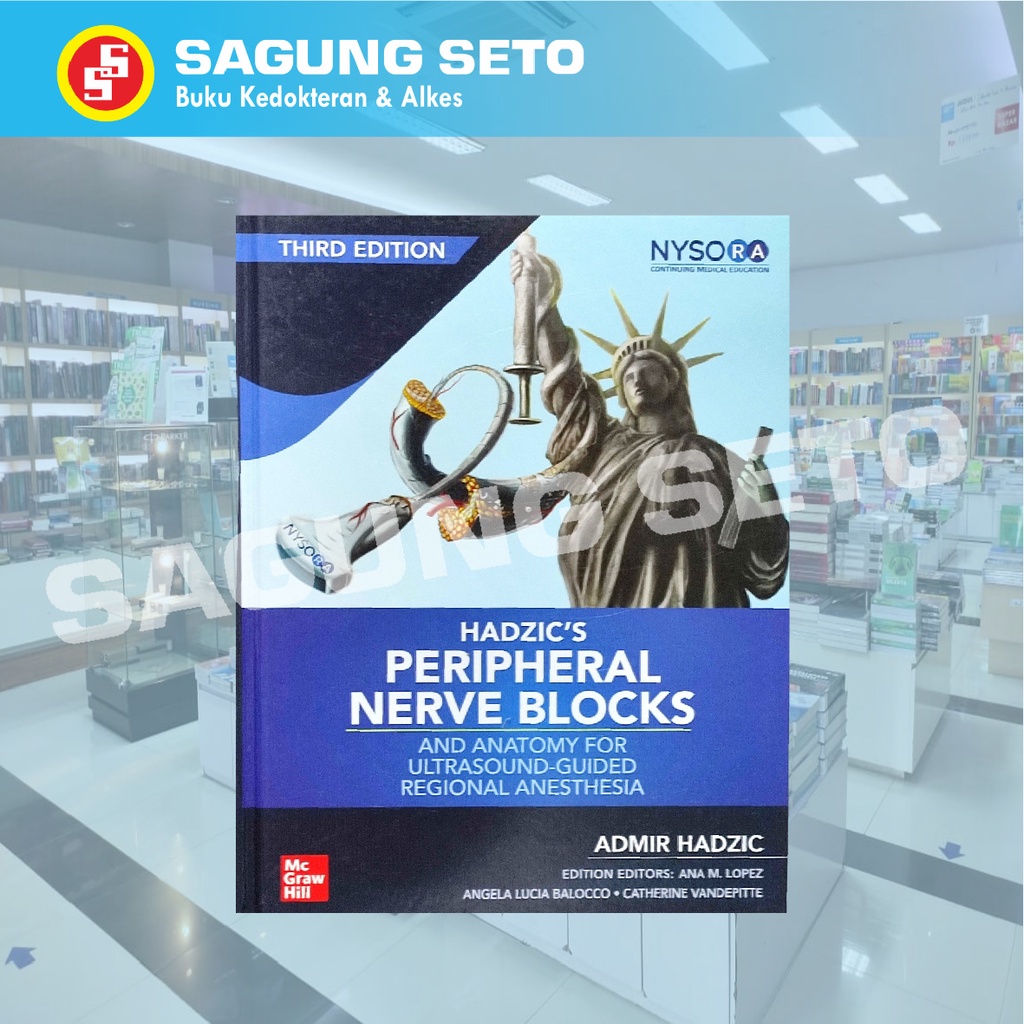 Jual HADZICS PERIPHERAL NERVE BLOCKS AND ANATOMY FOR ULTRASOUND ...