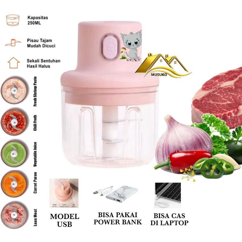 Jual Blender Elektrik Portable - Blender Bumbu - Blender Serbaguna