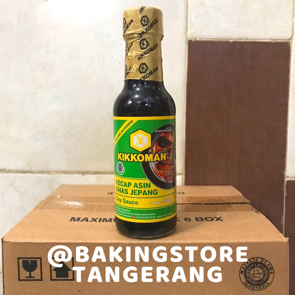 Jual Kikkoman Soy Sauce All Purpose | Kecap Asin Jepang Shoyu Halal 150 ...