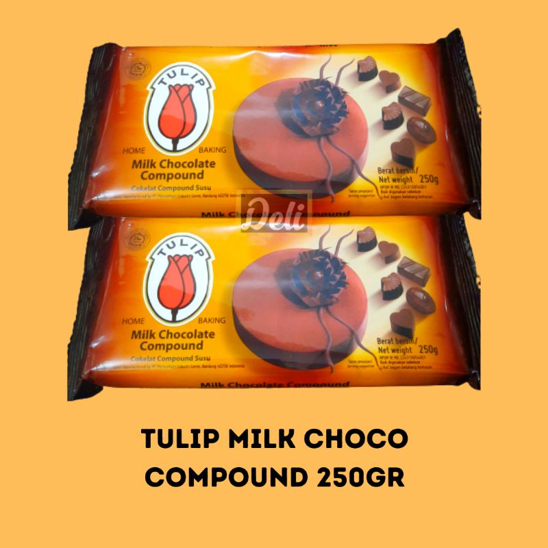 Jual Tulip Milk Chocolate Compound 250gr Compound Milk Susu 250gr Dcc