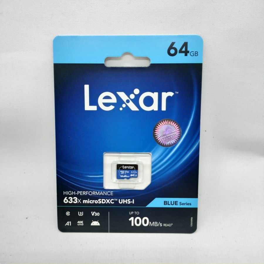 Jual LEXAR Microsd / Micro SD Card 64GB 100MBps Class 10 | Shopee Indonesia