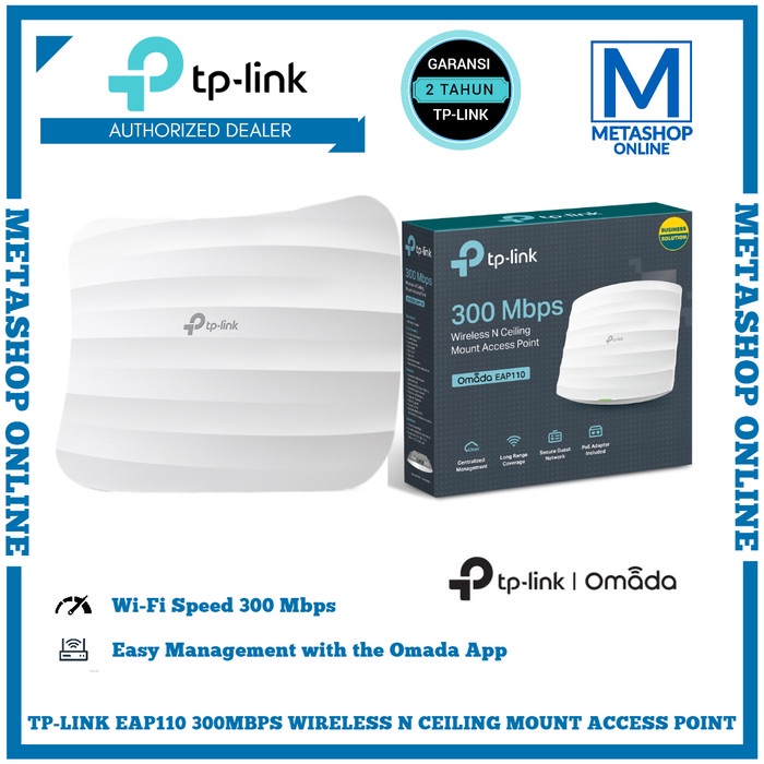 Jual Tp Link Eap110 300mbps Wireless N Ceiling Mount Access Point Ap