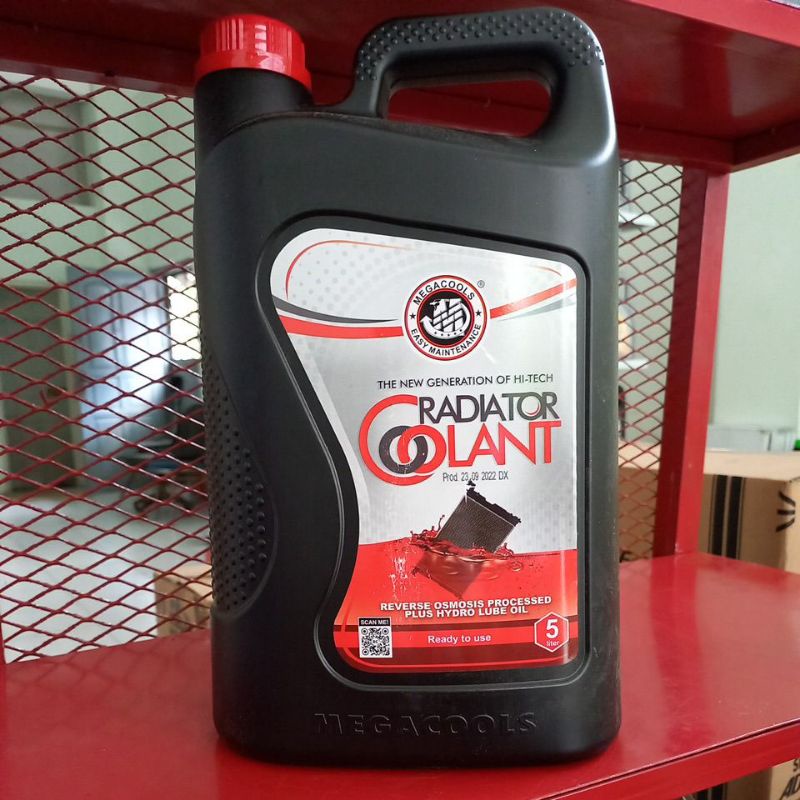 Jual Radiator Coolant Megacools (Merah) 5L | Shopee Indonesia