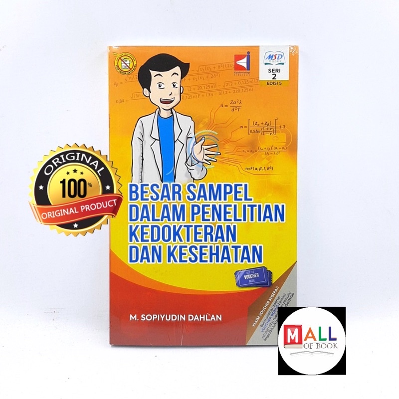 Jual [ Original ] Buku Besar Sampel Dalam Penelitian Kedokteran Dan ...