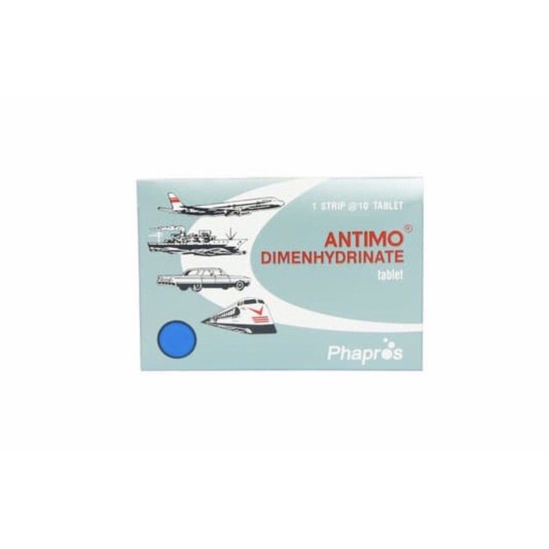 Jual ANTIMO TABLET ( untuk mabuk perjalanan) | Shopee Indonesia