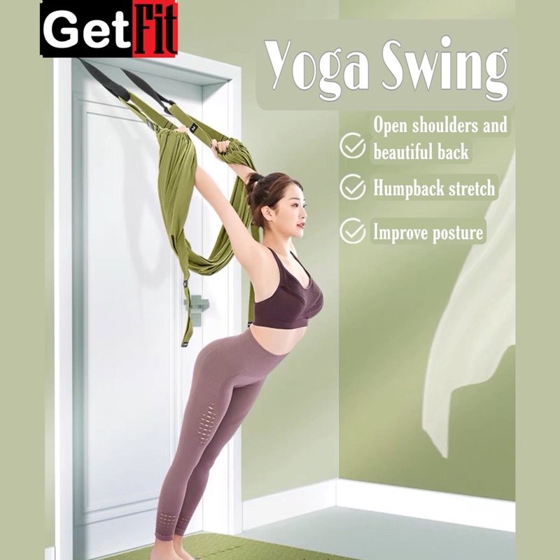 Jual Yoga Rope / Yoga Swing / Yoga Stretch / Hammock Yoga | Shopee ...