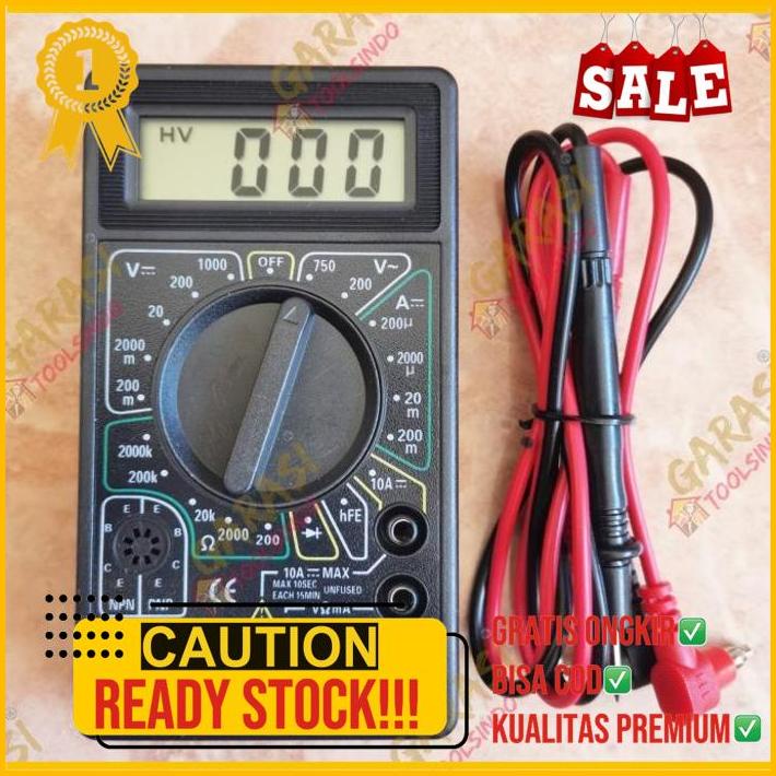 Jual Multitester Digital Dt B Avometer Digital Multimeter Multi Tester Shopee Indonesia