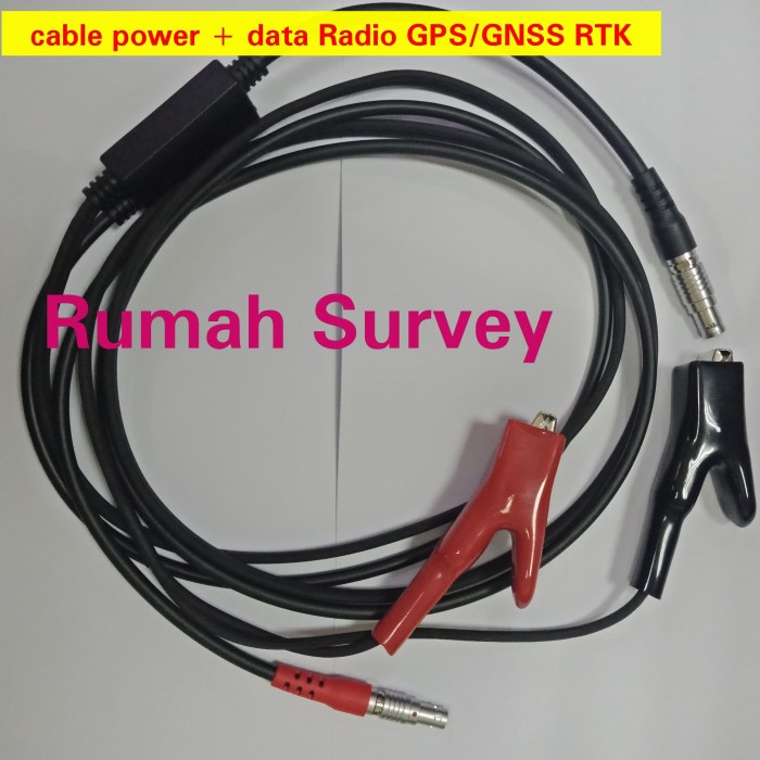 Jual Kabel Power/ Cable Power+ Data Radio External GPS GNSS RTK SOUTH