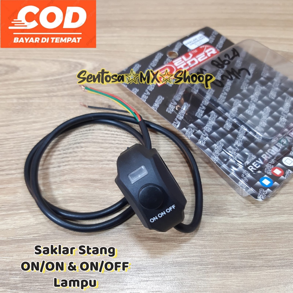 Jual SAKLAR TOMBOL ON ON & ON OFF STANG MODEL LAMPU UNIVERSAL | Shopee ...