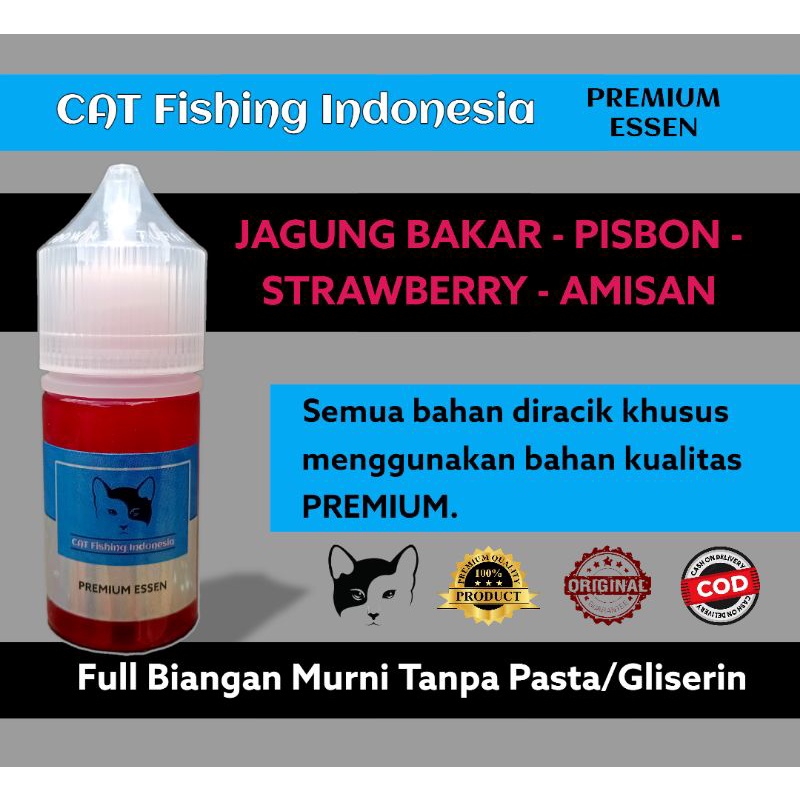 Jual Cat Premium Essen Oplosan Jagung Bakar Pisang Ambon Strawberry Ikan Rame And Indukan Shopee 2875