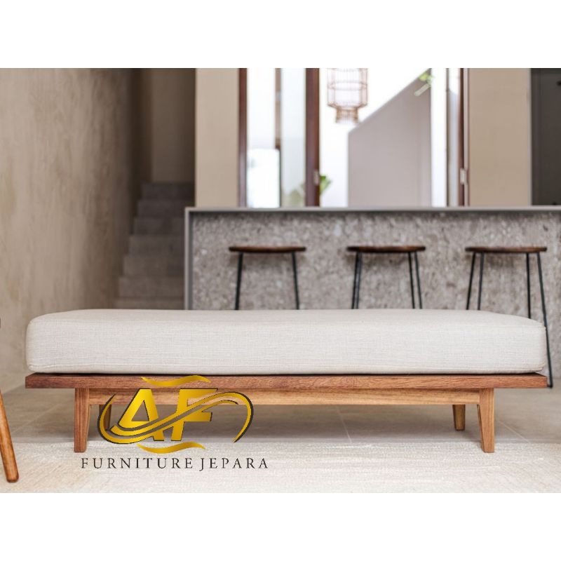 Jual bench minimalis kayu jati/bench ruangan,bench moderen ,bench busa ...