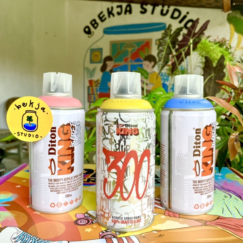 Jual DITON KING Spray Paint 300ml (LUAR JAWA=JTR) Shopee Indonesia