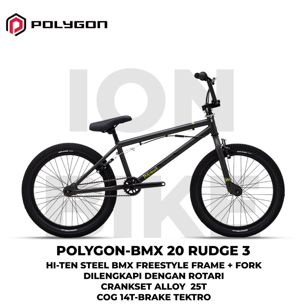 Jual Sepeda BMX 20 Polygon Rudge 3 Rotari Rotor Freestyle Terbaru Murah ...