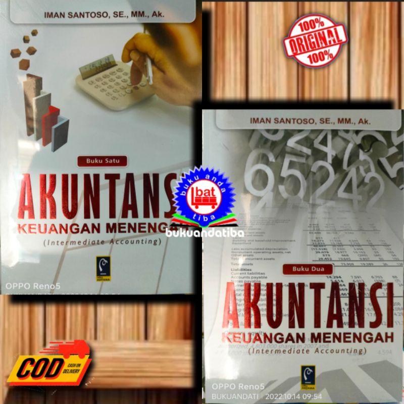 Jual Buku Akuntansi Keuangan Menengah Iman Santoso Se Mm