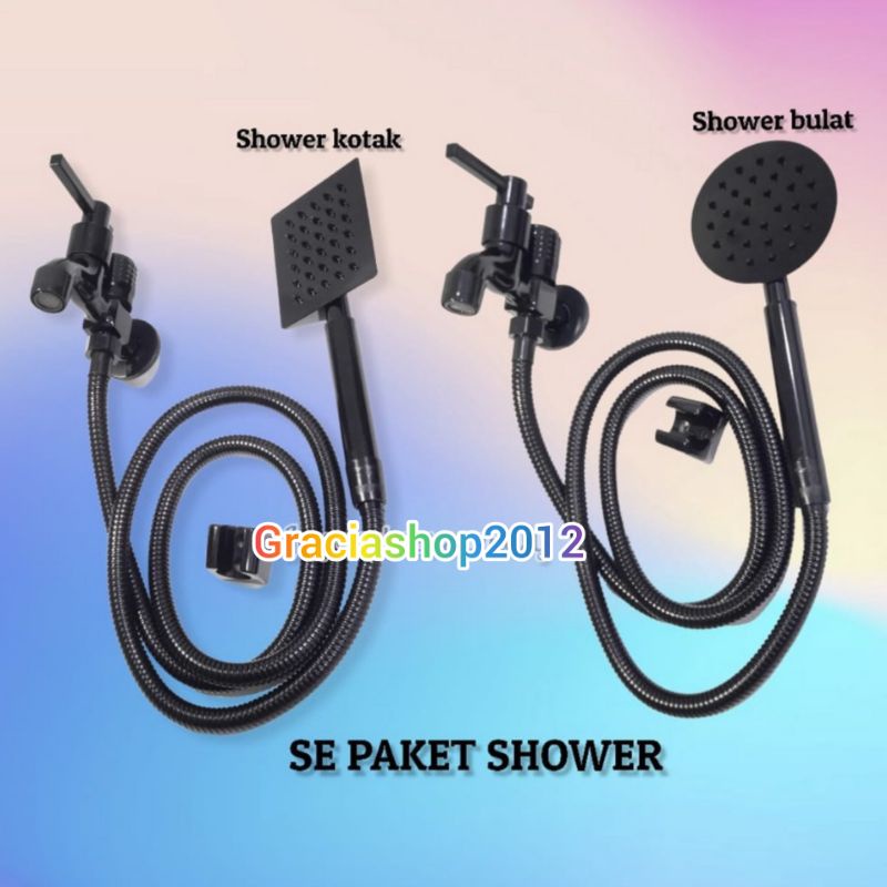 Jual Hand Shower Kamar Mandi Paket 4 In 1 Shower Set Shower Stainless ...