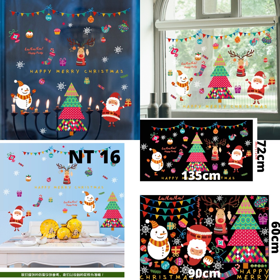 Jual WALL STICKER WALLSTICKER NATAL WALLSTIKER STIKER SETIKER POHON ...