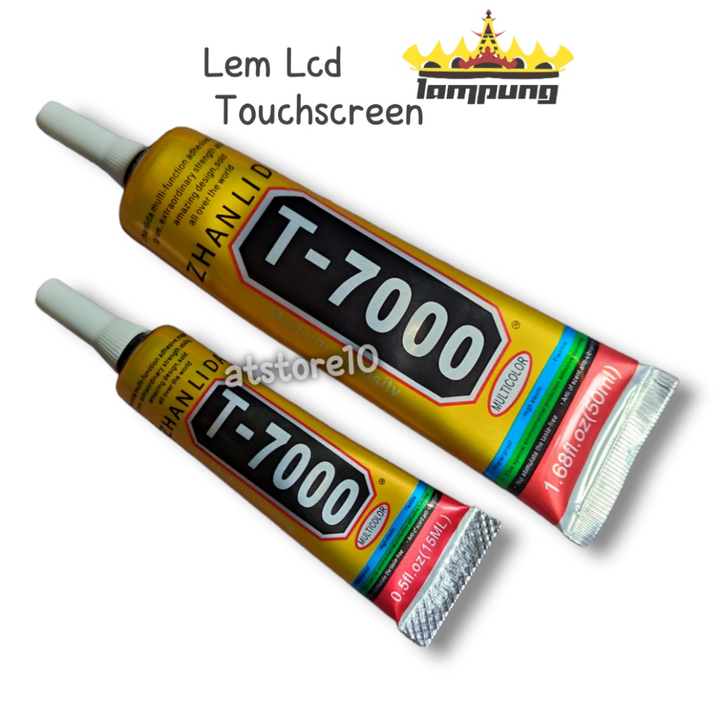 Jual LEM LCD HANDPHONE T7000 B7000 HITAM BENING LEM T-7000 B-7000 ...