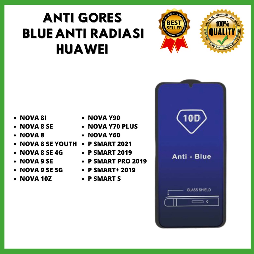 Jual TEMPERED GLASS ANTI BLUE HUAWEI NOVA 8I-NOVA 8 SE-NOVA 8-NOVA 8 SE ...