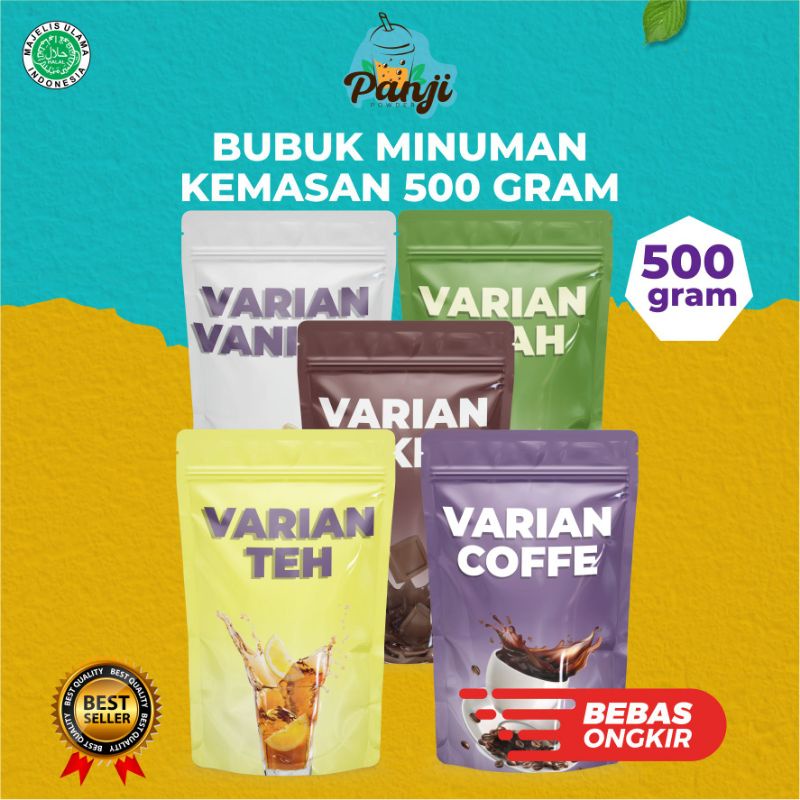 Jual bubuk minuman aneka rasa buah 500gr serbuk minuman rasa bubuk ...