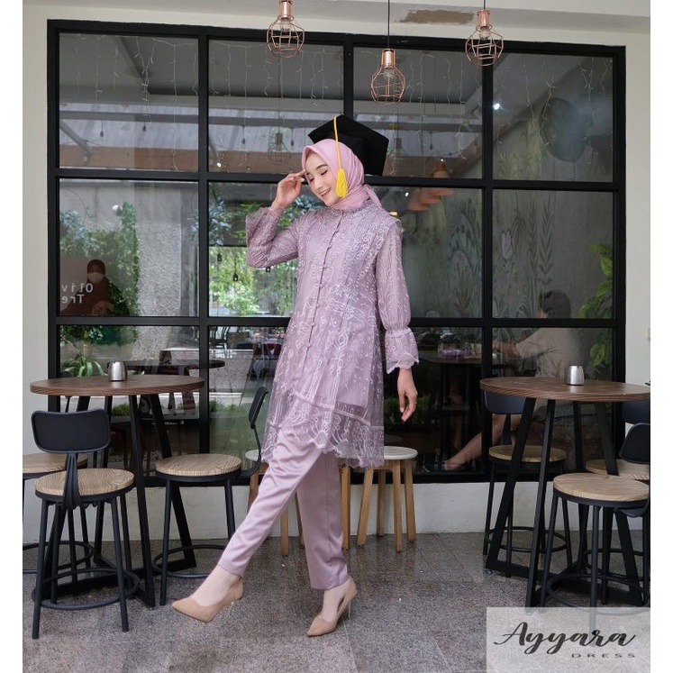 Jual Cod Stelan Kebaya Terbaru Kebaya Wisuda Terbaru Model Stelan Kebaya Modern Kebaya