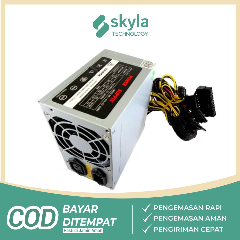 Jual Powersupply OEM /psu/ Power Supply 500watt High Qualitas Include ...