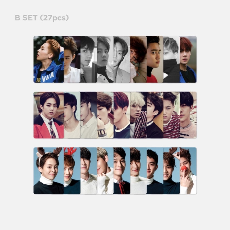 EXO Repackage Photo Card Set 全種セット K-POP・アジア