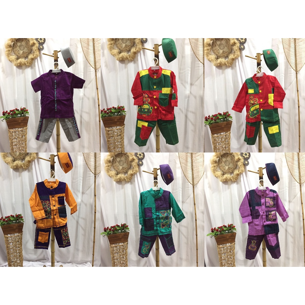 Jual SALE TA Dannis Size 1 Baju Muslim Anak LakiLaki Original Shopee