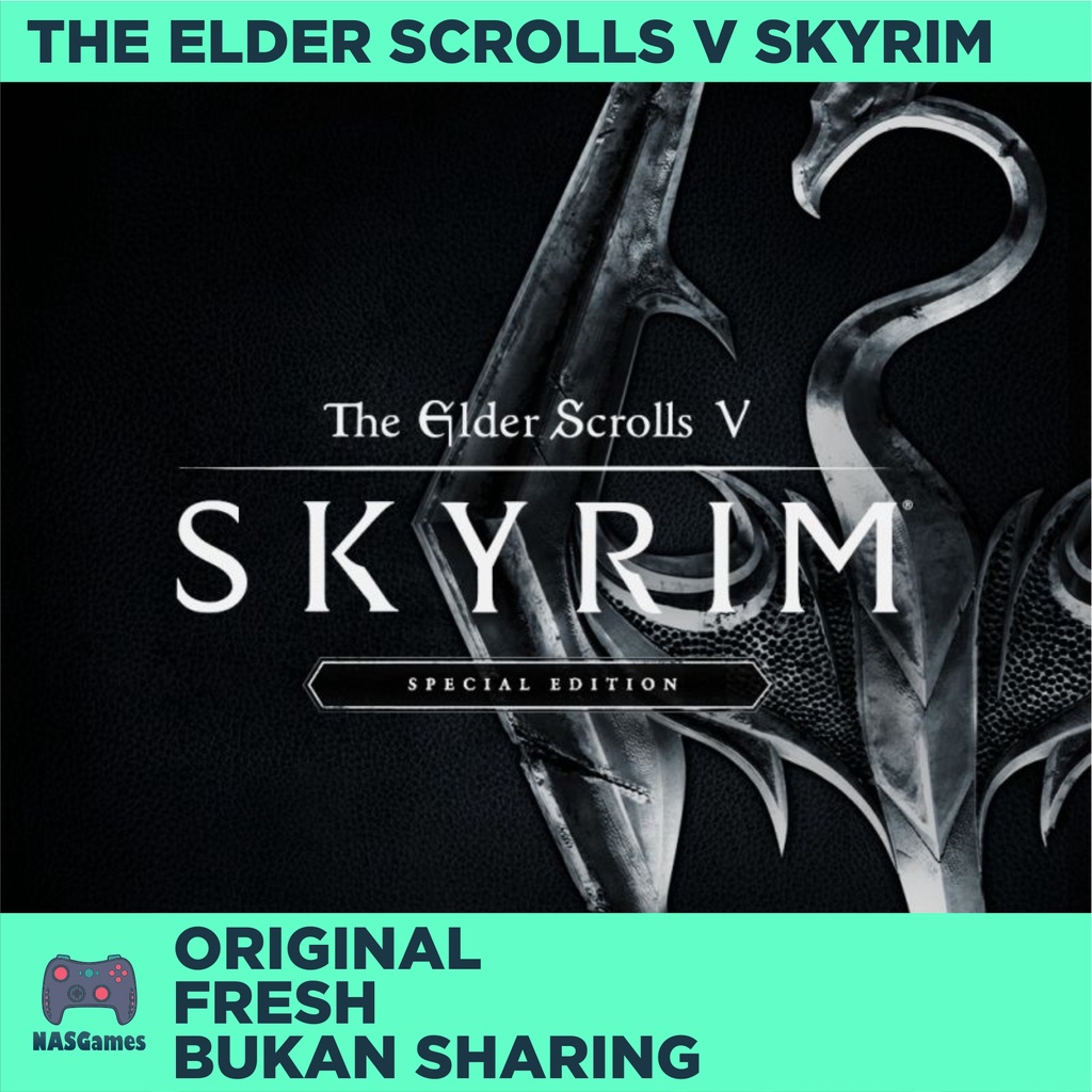Jual The Elder Scrolls V Skyrim Special Edition PC Original Bukan ...