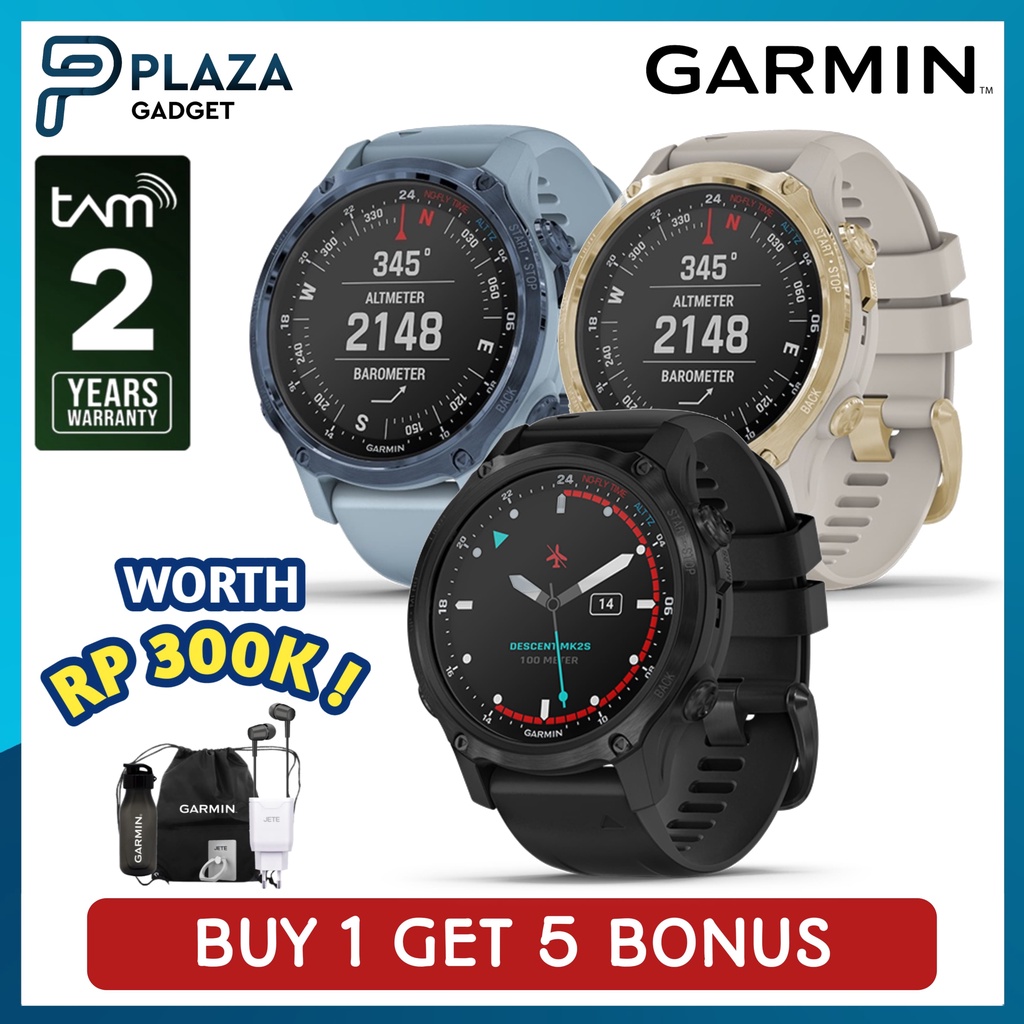 2 écrans Protecteurs Pour Garmin Descent Mk2S – Anti-rayures, Transparents – Fabriqué En Allemagne, Neufs