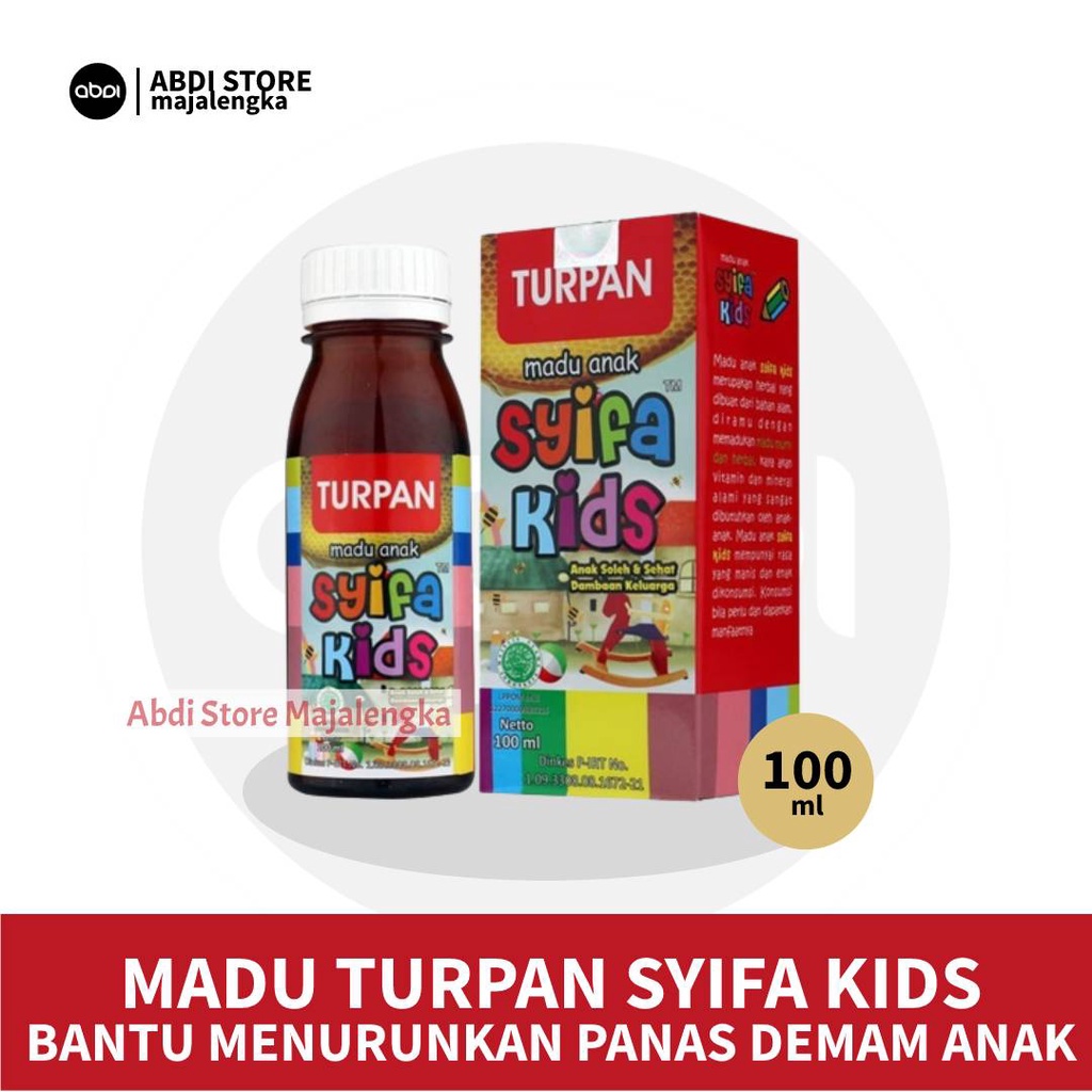 Jual Madu Anak Syifa Kids Turpan Obat Penurun Panas Dan Demam Anak
