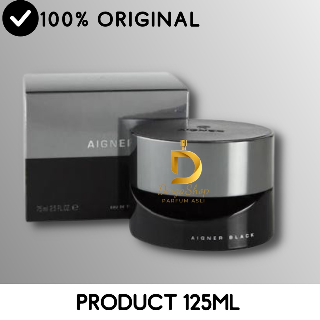 PARFUM ORIGINAL ETIENNE AIGNER BLACK EDT 125ML FOR MEN