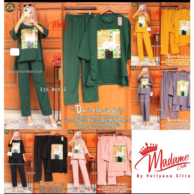 Jual Darisa superjumbo setelan | Shopee Indonesia