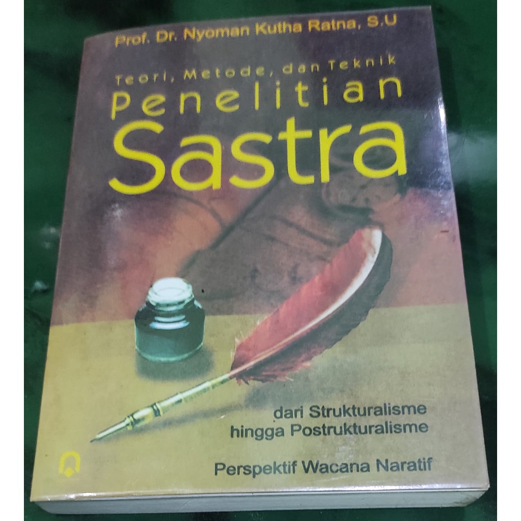 Jual Buku Teori, Metode, Dan Teknik Penelitian Sastra | Shopee Indonesia