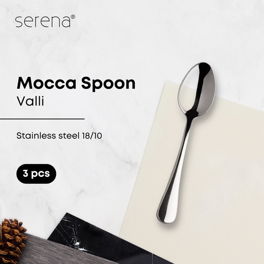 Jual Sendok Kopi Stainless Steel Serena Valli - Mocca Spoon 3pcs ...