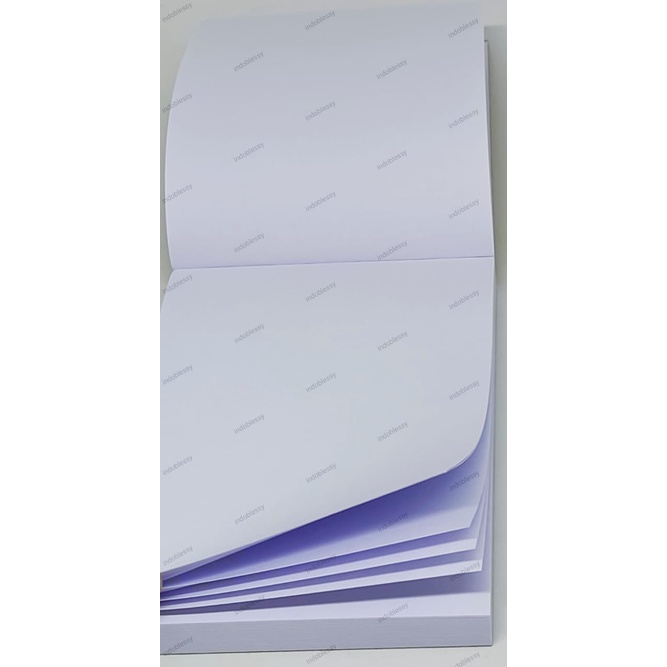 Jual BUKU NOTA HVS POLOS memo ISI 100 Lembar 1/8 FOLIO 8 Cm x 10,5 Cm ...