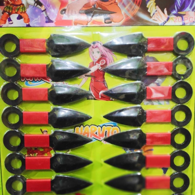Jual 1 pc mainan kunai naruto / mainan senjata naruto / koleksi ...