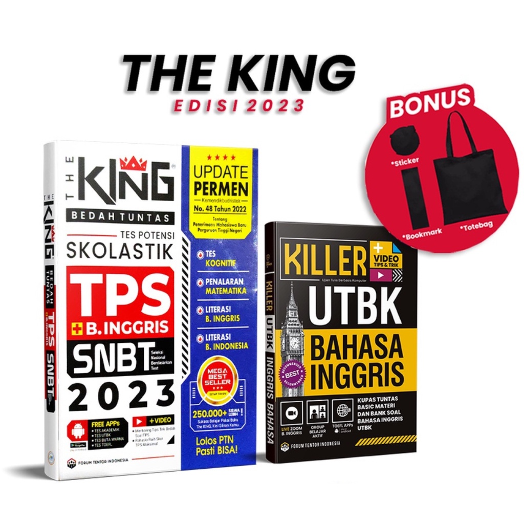 Jual The King TPS SNBT 2023 The King Bedah Tuntas Soal Dan Materi Tps ...