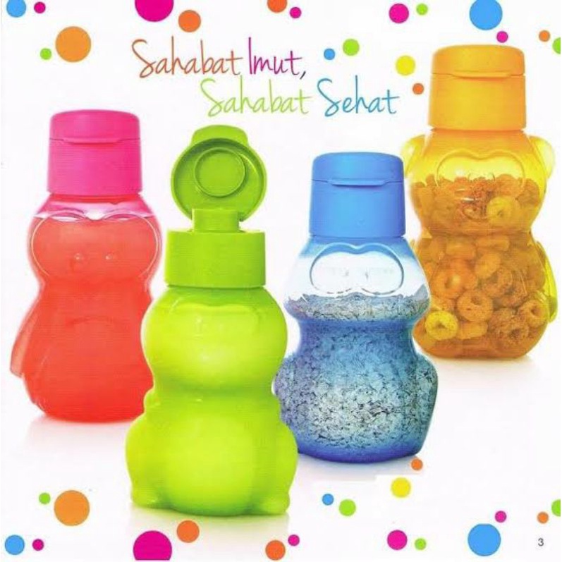 Jual BIG SALE !!! TUPPERWARE ECO BOTTLE KIDS 350 ML KARAKTER PINGUIN ...