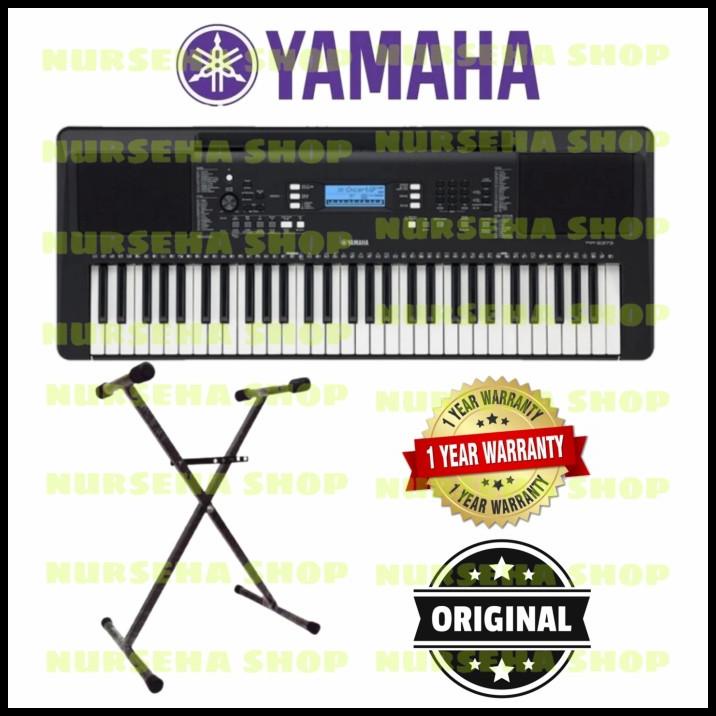 Jual Keyboard Piano Yamaha Psre373 / Psr E373 / Psr E 373 Free Stand ...