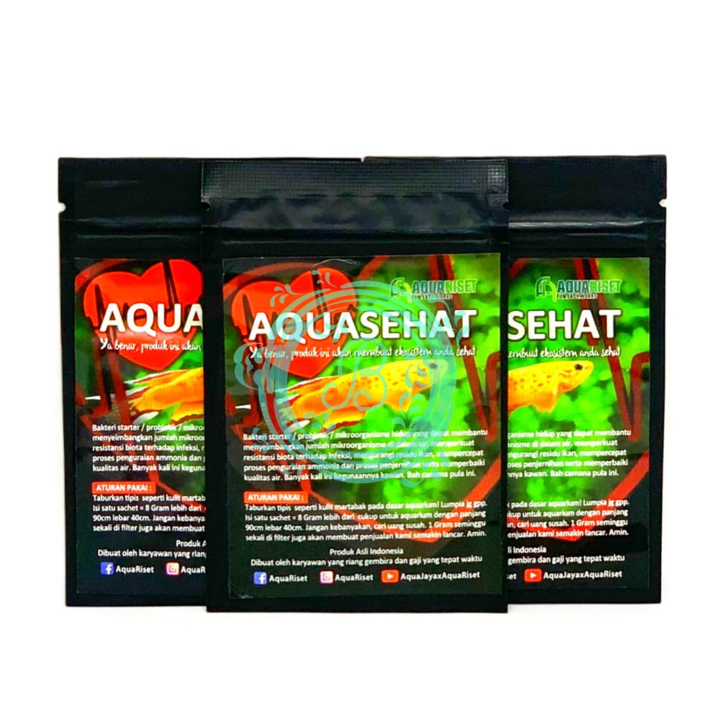 Jual Aqua Sehat Bakteri Starter Aquascape Aquasehat Aquariset Shopee Indonesia 2311