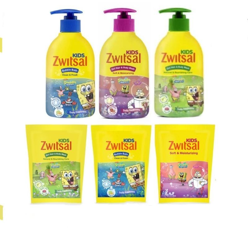 Jual Zwitsal Kids Bubble Bath 280ml / Refill 250ml Shopee Indonesia