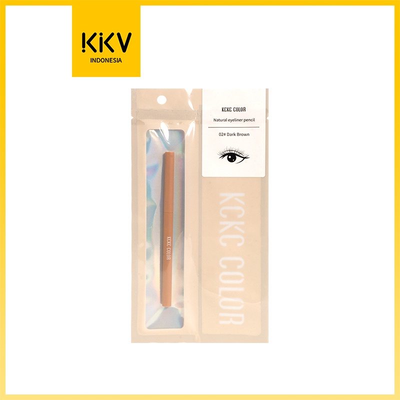 Jual KKV KCKC COLOR Natural Eyeliner Pencil 02 Brown 0.1g Shopee