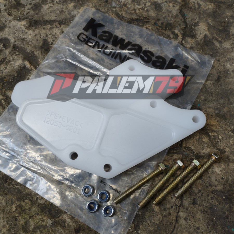 Jual Tensioner Rantai Ori KLX 150 Dtracker Guide Chain Ranter dan Baut ...